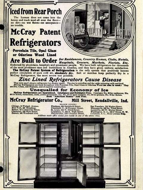 History &amp; Origins - McCray Refrigerators - built to order